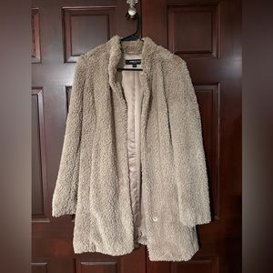 Kenneth Cole New York Faux Fur Coat